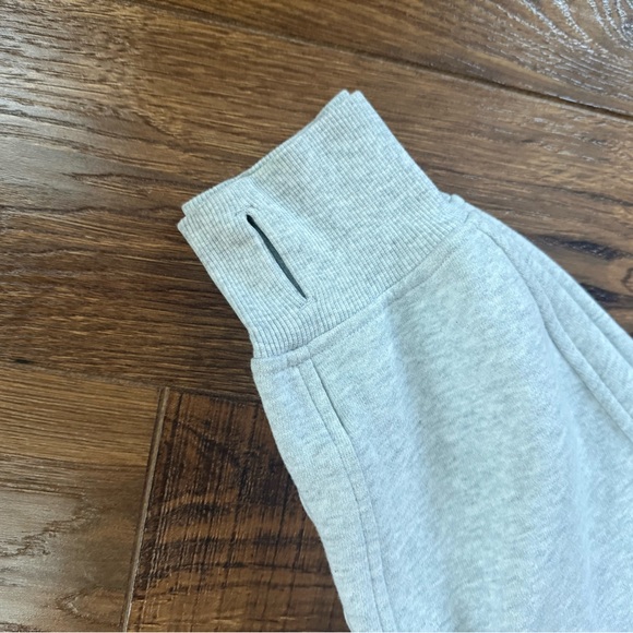 lululemon athletica Light Gray Half-Zip Hoodie - Picture 3 of 3